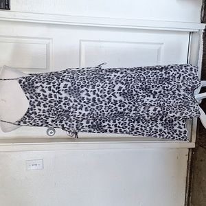 Michael Stars Leopard Print Sz M Women's Dress EUC